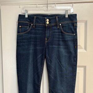 HUDSON Mid-Rise Baby Boot Jeans